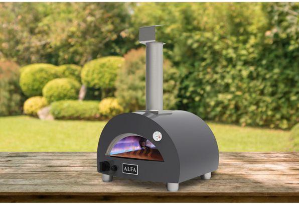 Produktbild Alfa Forni Linea Moderno Portable Pizzaofen Adesia Grey (Pizzaofen Gas)