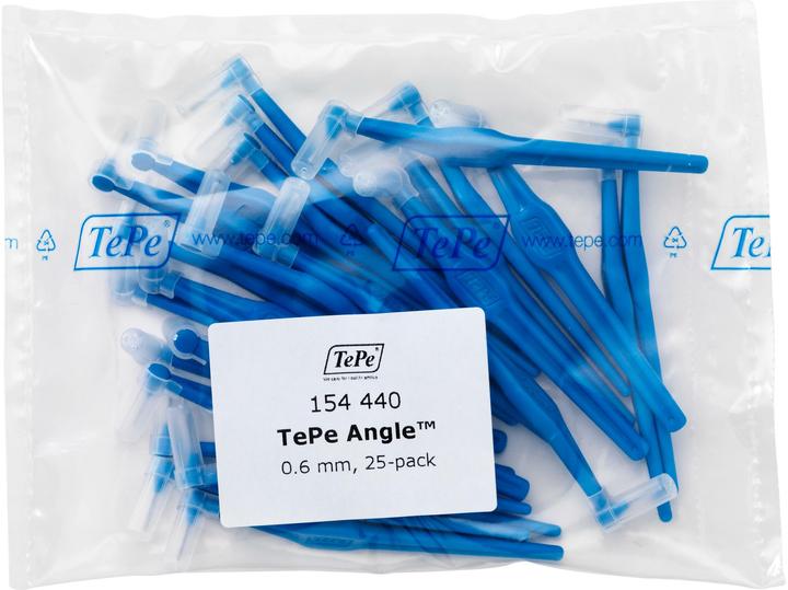 Actual product image TePe Angle interdental brush MULTIPACK (25 x, 0.60 mm)