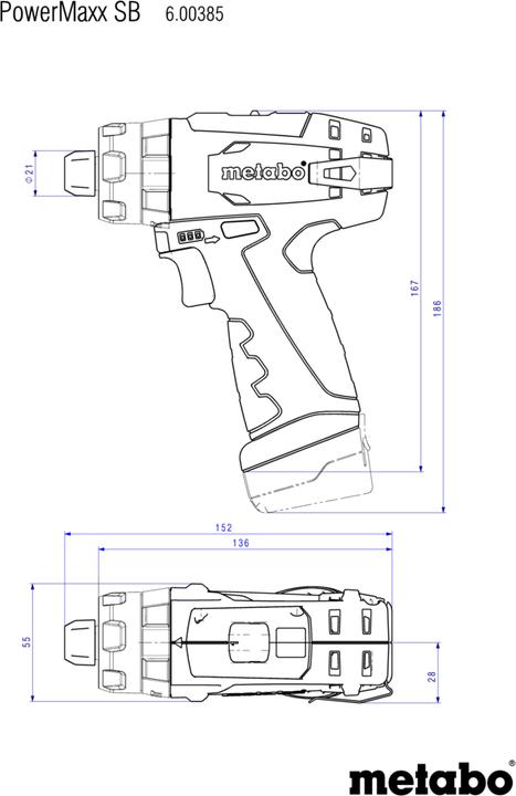 Immagine prodotto Metabo PowerMaxx SB Basic Set