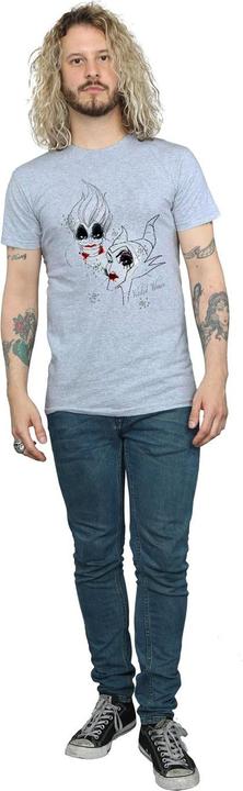 Actual product image Disney Mens Villains Wicked Women T-Shirt (L)