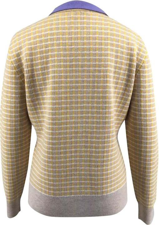 Produktbild Bellemere Pullover Merino Tweed Pullover With Pearl Polo Collar (S)