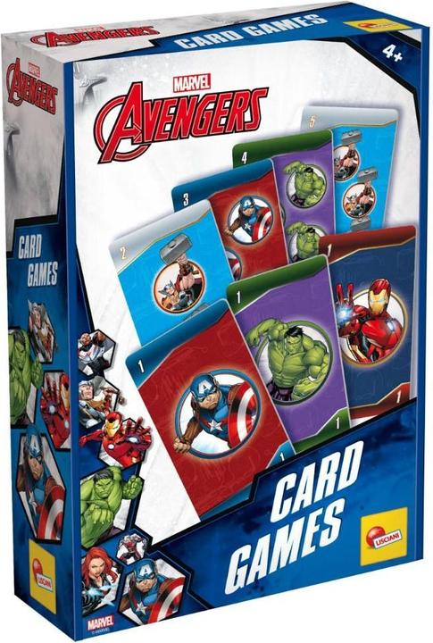 Image du produit Lisciani Jeu de cartes AVENGERS.100903