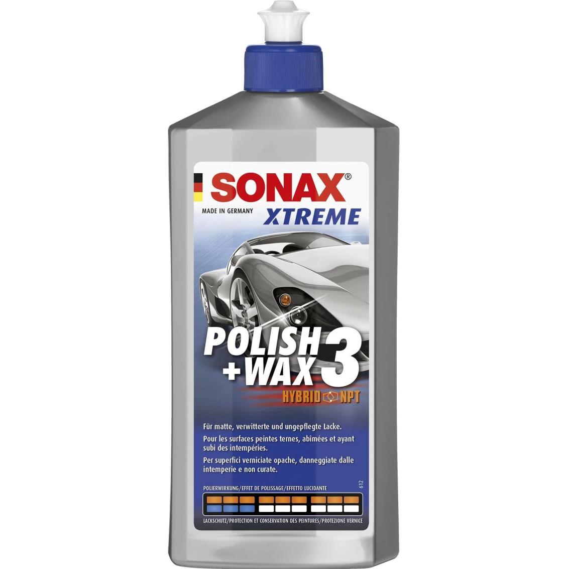 Sonax, Fahrzeugreiniger, Xtreme Polish + Wax 3 (500 ml)