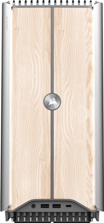 Actual product image Corsair ONE i500 PC Wood Dark (14700/4070 Super/32GB D5/1TBM.2) (PE) (1000 GB, 32 GB, Intel Core i7-14700, GeForce RTX 4070 Super)