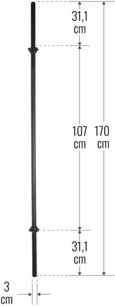 Image du produit Gorilla Sports Ensemble de barres d'haltères