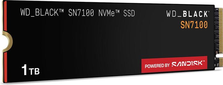 Image du produit SANDISK WD BLACK SN7100 NVMe 1TB BLK (1000 Go, M.2 2280)