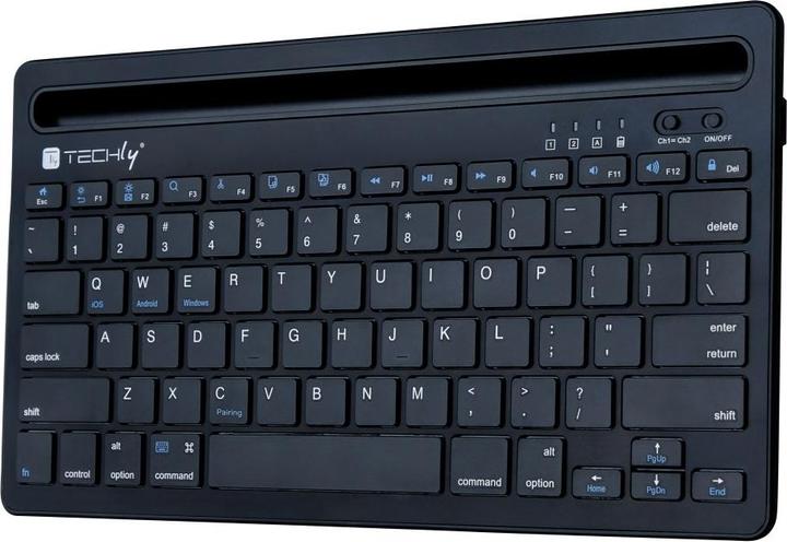 Produktbild Techly Mini Wireless Keyboard 78 Keys (Eng. Int., Kabellos)