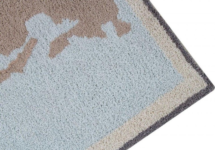 Actual product image Lorena Canals Rug Vintage Map - XL (200 x 300 cm)