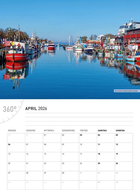 Produktbild MecklenburgerBuchtBroschürenkalender2026 (A3, A4)