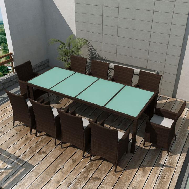 Produktbild vidaXL Gartenmöbel-Set (250 x 100 x 74 cm)