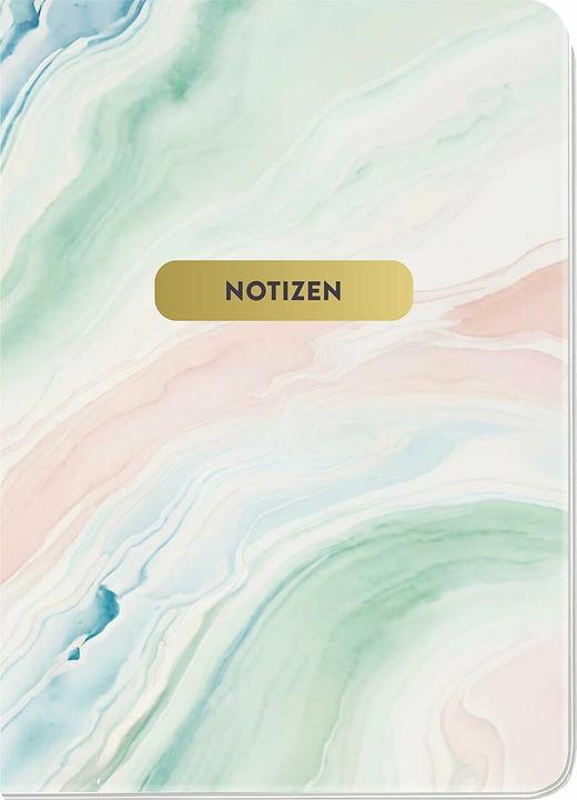 Notizheft Blumenglück Pastell (A6, Pointillés)