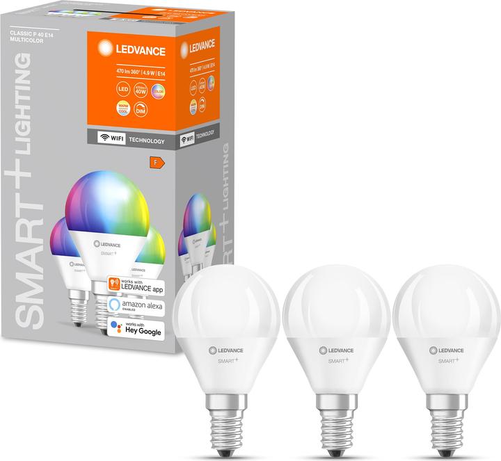 Actual product image Ledvance Smart Mini Bulb (E14, 470 lm, 4x)