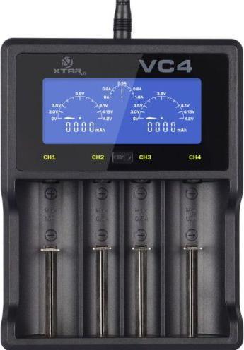 Produktbild Xtar VC4 (1 Stk., C, AAAA, AAA, A, AA, D, Ladegerät ohne Akku)