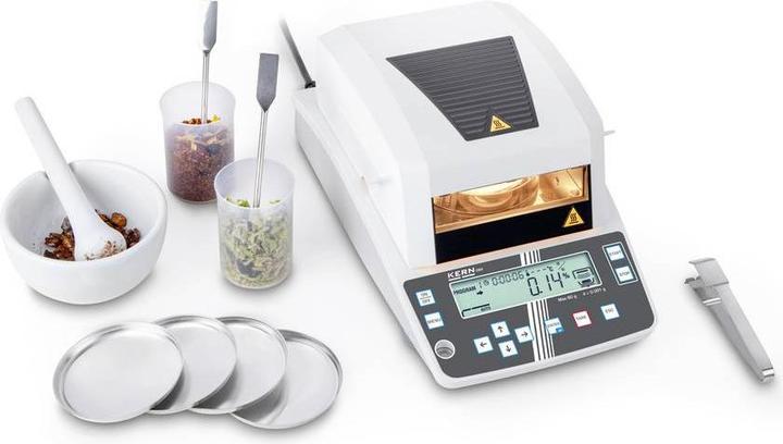 Produktbild Kern Feuchtebestimmer DBS 60-3, Wägebereich 60 g, Ablesbarkeit 0,001 g
