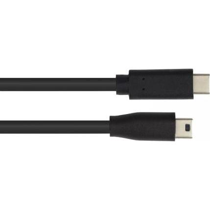 Thumbnail - Good Connections Anschlusskabel USB 2.0, USB-Câ„¢ Stecker an Stecker Mini B 5-pin, schwarz, 5m (5 m, USB 2.0), USB Kabel