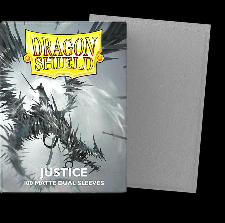 Produktbild Arcane Tinman Dragon Shield Dual Matte Sleeves (x100) - Justice