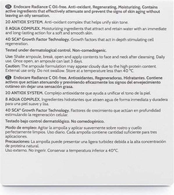 Produktbild Endocare Radiance C Ölfrei 10 Ampullen (2 ml)