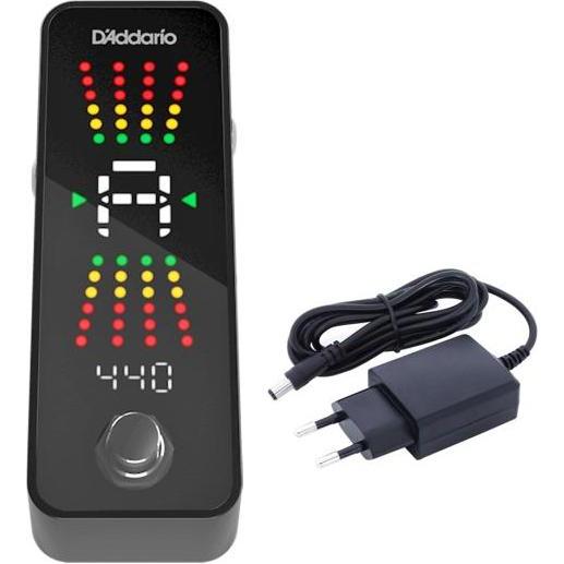 D'Addario Daddario PW-CT-23 Pedal Tuner Plus mit Netzteil, Stimmgerät