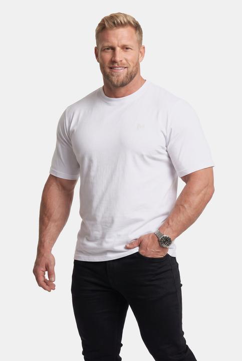 Image du produit Men+ T-Shirt, Basic, 2er-Pack, Halbarm, Rundhals (7XL)
