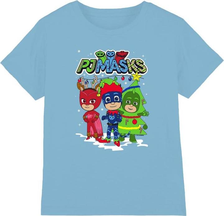 Produktbild PJ Masks TShirt weihnachtliches Design (128)