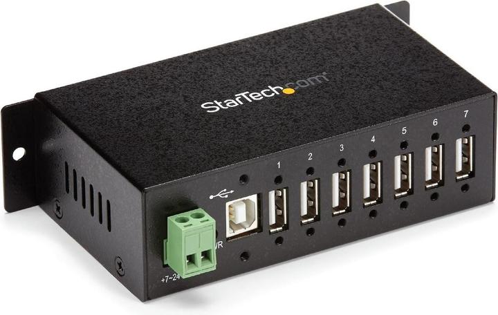 Image du produit StarTech .com USB 2.0 Hub - 7 Port - Mountable Rugged Industrial - Self Powered USB Hub - Hub - 7... (USB-A, 7 ports)