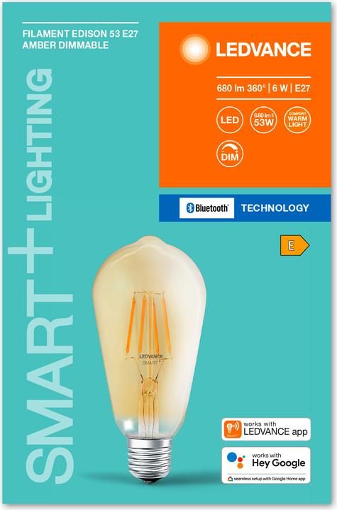 Energy Label Ledvance Smart+ (E27, 5.50 W, 600 lm, 1 x, E)