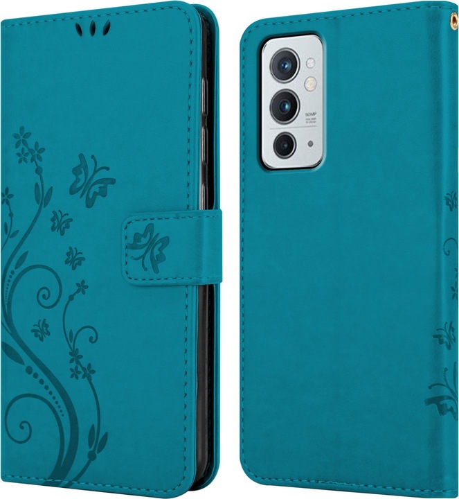 Actual product image Cadorabo Flower Book cover (OnePlus 9RT 5G)