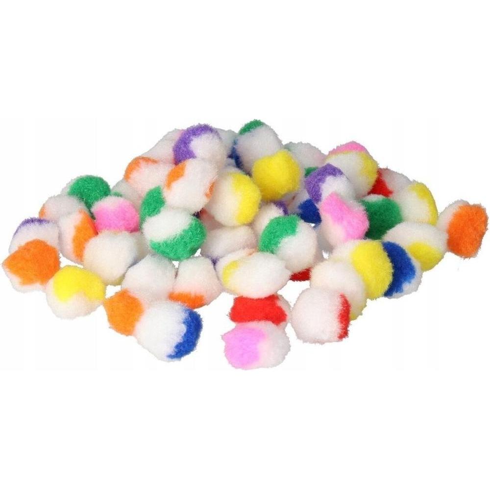 Brewis Zweifarbige Pompons 25mm 60 Stk