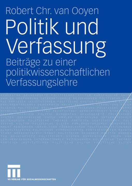 Produktbild Politik und Verfassung (Deutsch, Robert Chr. van Ooyen, 2006)