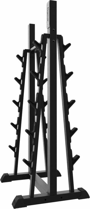 Tiguar Barbell Rack für Langhanteln – robuster Ständer für Barbells, platzsparend, mit Ablagen