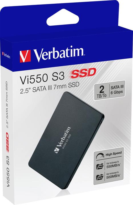 Actual product image Verbatim Vi550 S3 (2000 GB, 2.5")