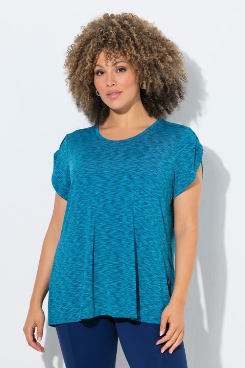 Actual product image Ulla Popken Quick Dry Heathered Tee (54)