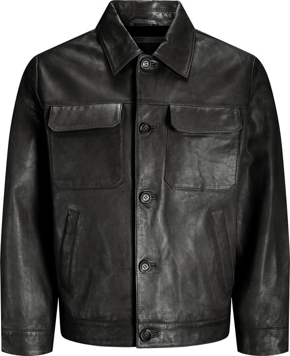 Actual product image Jack & Jones Lederjacke Lederjacke (L)