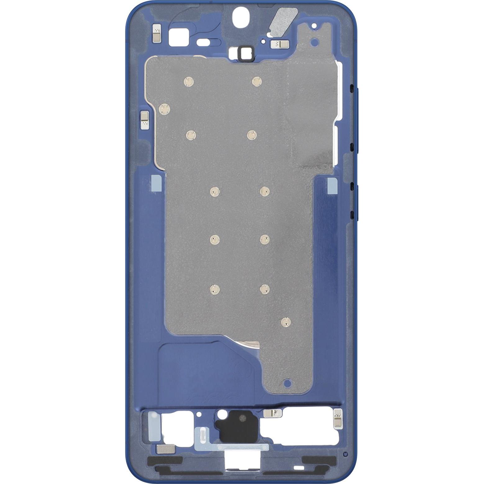 Samsung Original Mittelgehäuse robust Galaxy S25, Mobilgerät Ersatzteile, Blau
