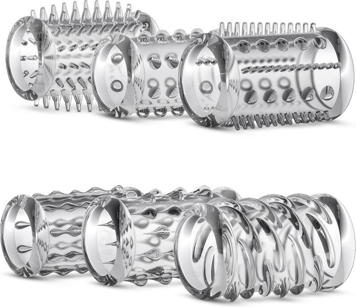 Image du produit Blush Stay Hard Cock Sleeve Kit Clair