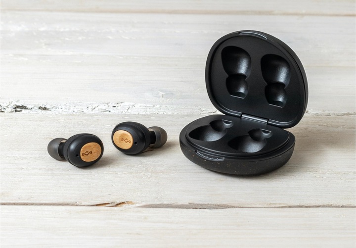 Actual product image House of Marley Bluetooth Headphones Champion Ear Buds Black (8 h, Wireless)