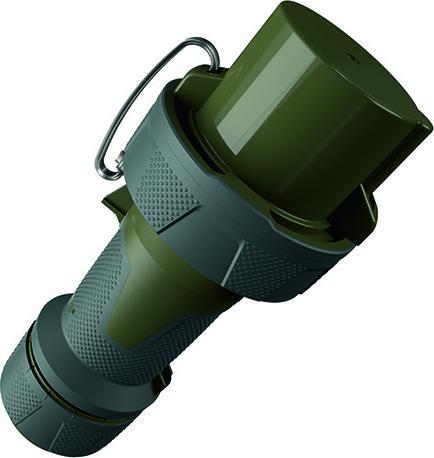 Produktbild Mennekes MEN 24873 Stecker TM 5pol.63A PowerTOP IP67 (CEE 7/4)