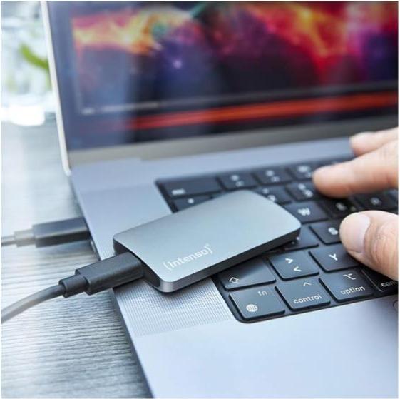 Produktbild Intenso SSD 500GB TX800 1.8" USB 3.2 Gen1 Anthracite (0.50 TB)
