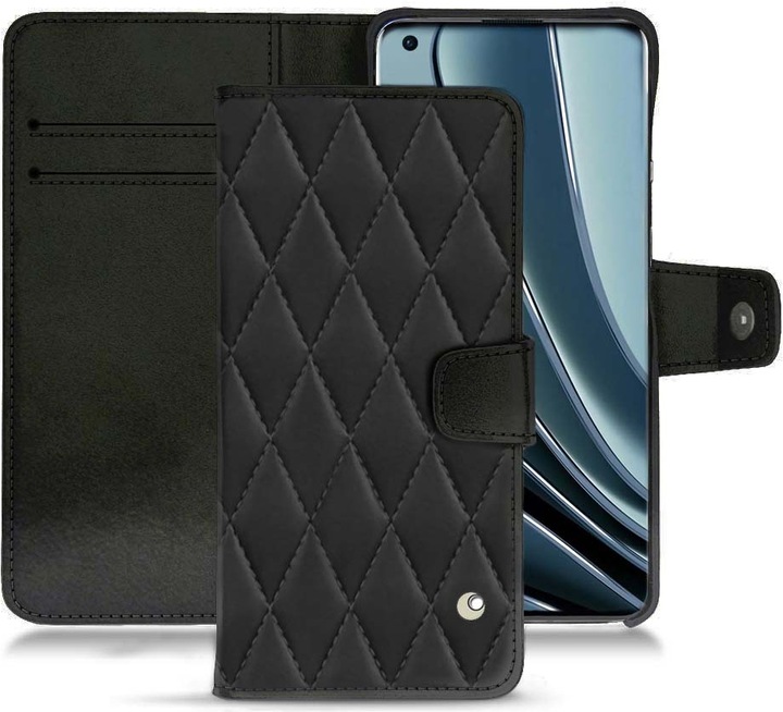 Actual product image Noreve Leather wallet with horizontal flap (Realme 10 Pro+)
