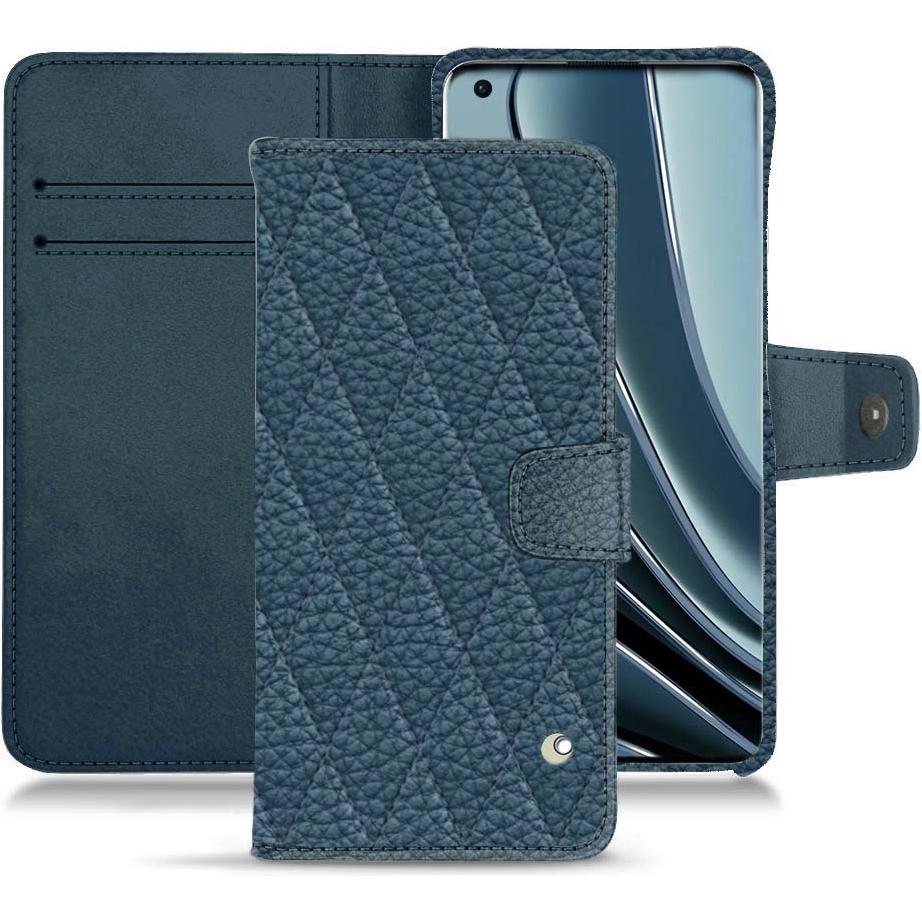 Noreve Lederschutzhülle Wallet (OnePlus 10 Pro), Smartphone Hülle, Blau