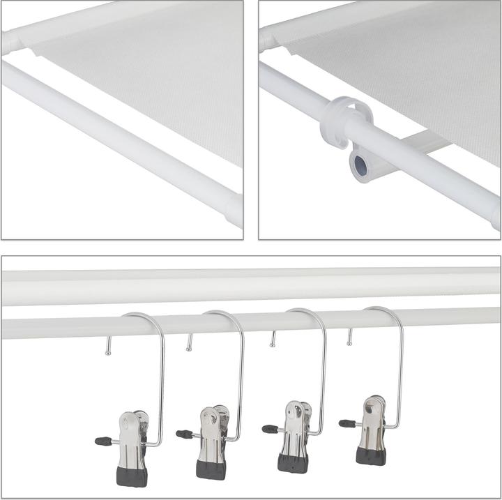 Actual product image Relaxdays Baylee (60 x 30 x 154 cm)