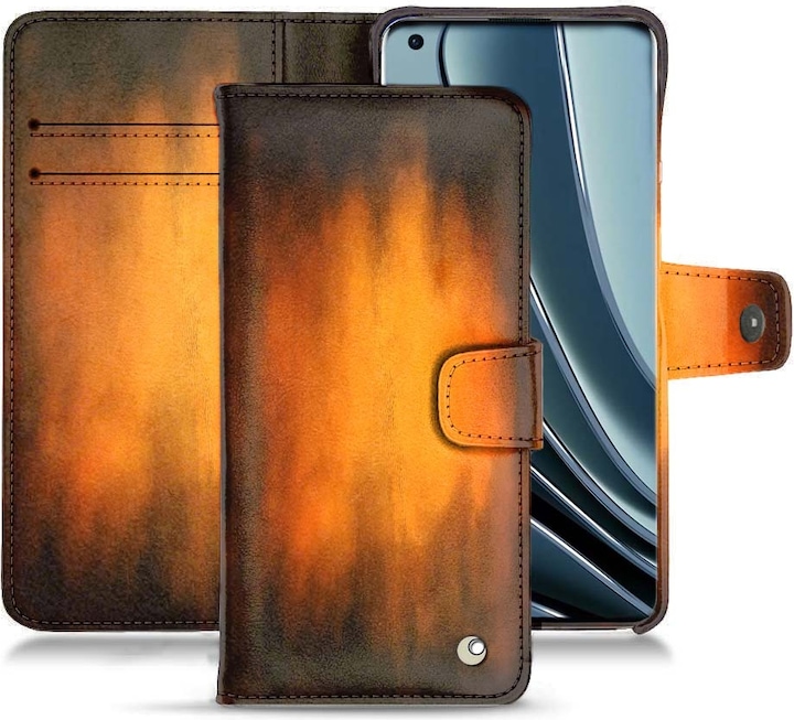 Produktbild Noreve Lederschutzhülle Wallet (OnePlus 10 Pro)