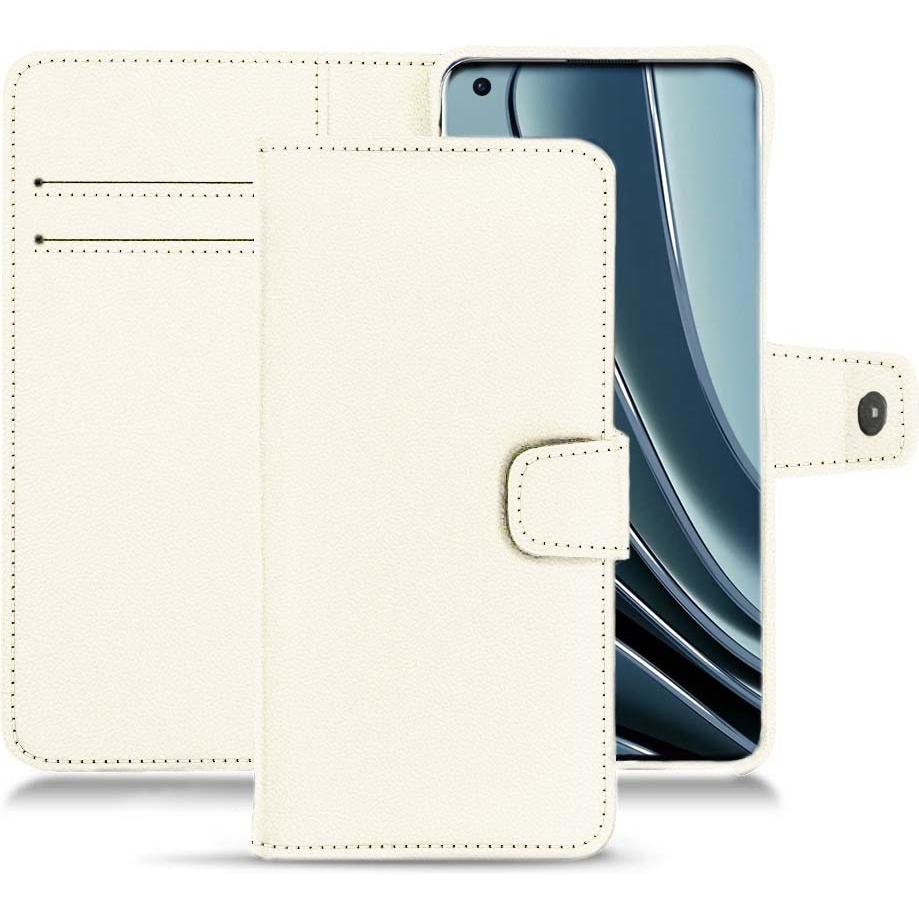 Thumbnail - Noreve Lederschutzhülle Wallet (OnePlus 10 Pro), Smartphone Hülle, Weiss