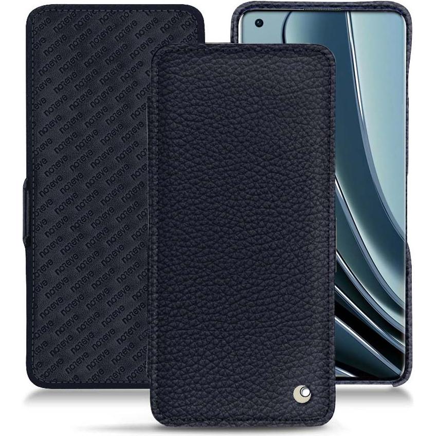 Noreve Lederschutzhülle horizontal (OnePlus 10 Pro), Smartphone Hülle, Violett