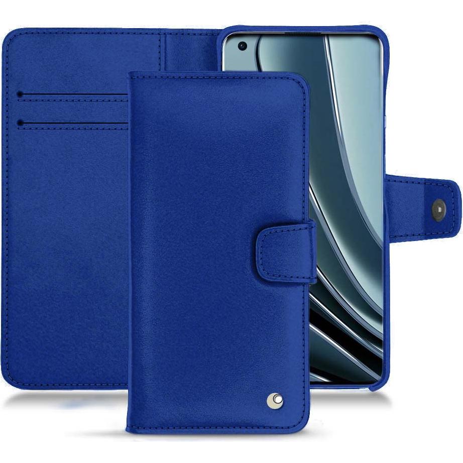 Noreve Lederschutzhülle Wallet (OnePlus 10 Pro), Smartphone Hülle, Blau