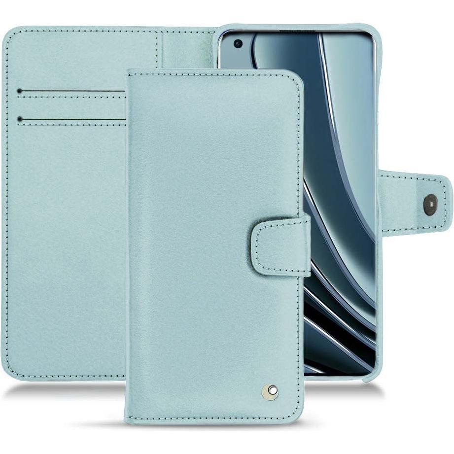 Noreve Lederschutzhülle Wallet (OnePlus 10 Pro), Smartphone Hülle, Blau