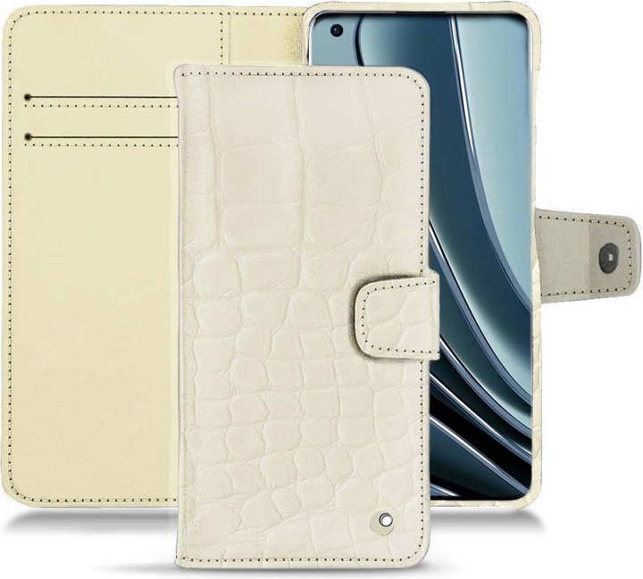 Actual product image Noreve Leather wallet with horizontal flap (OnePlus 10 Pro)