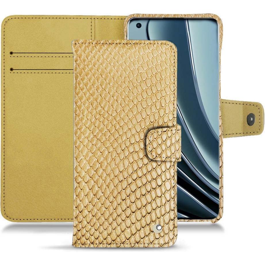 Thumbnail - Noreve Lederschutzhülle Wallet (OnePlus 10 Pro), Smartphone Hülle, Beige