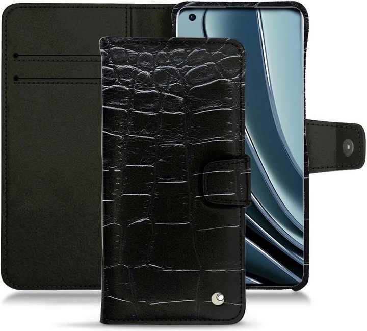 Actual product image Noreve Leather wallet with horizontal flap (Realme 10 Pro+)