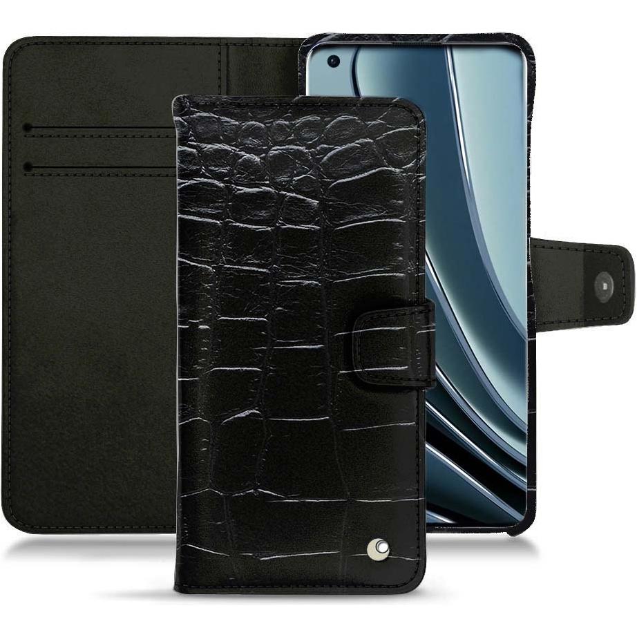 Thumbnail - Noreve Lederschutzhülle Wallet (OnePlus 10 Pro), Smartphone Hülle, Schwarz